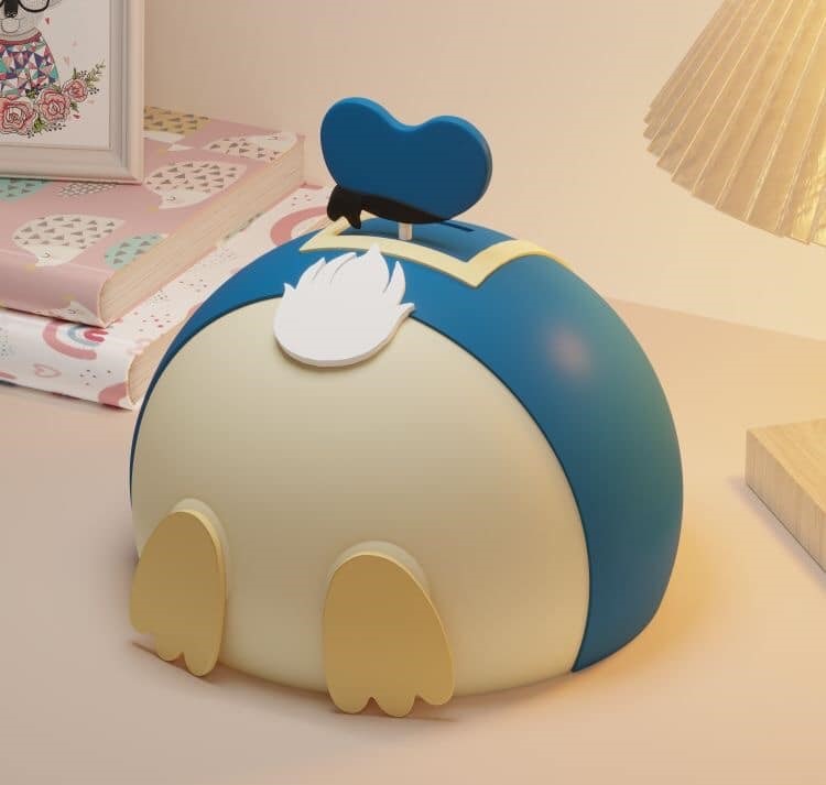 只出不進鴨子屁屁存錢罐