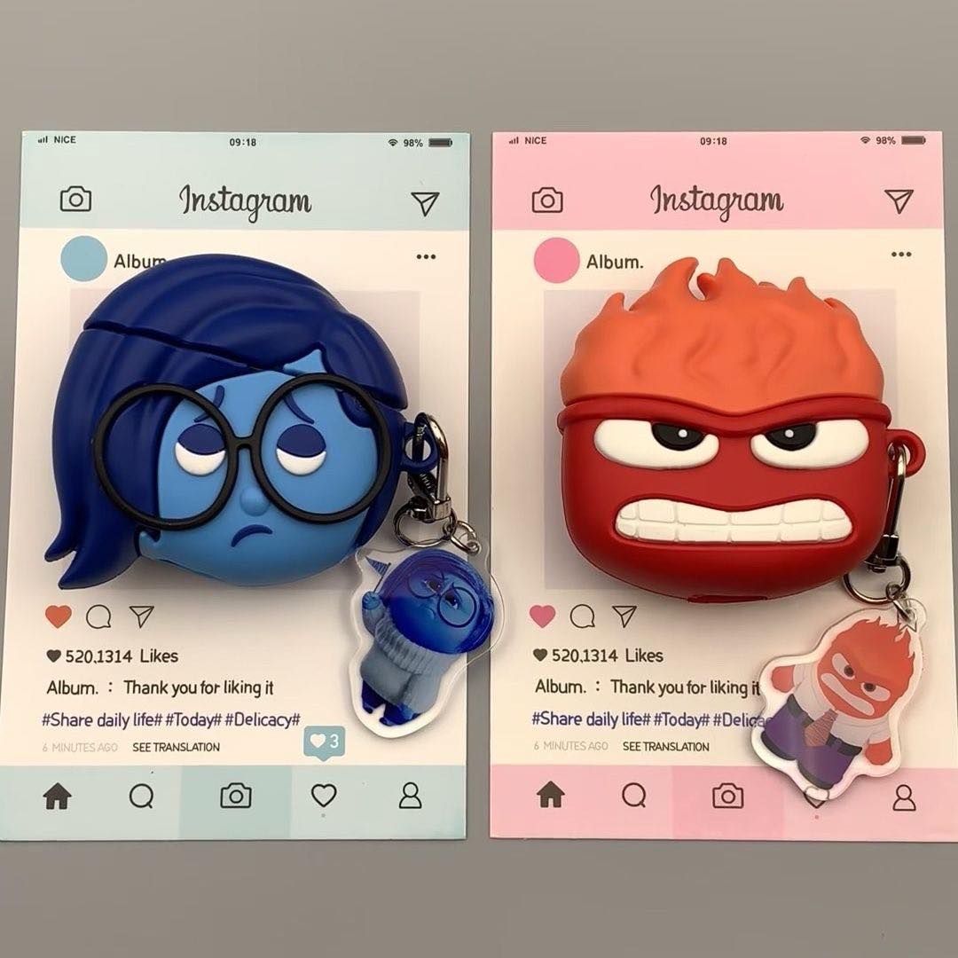 Inside out 憂憂與怒怒AirPods耳機套