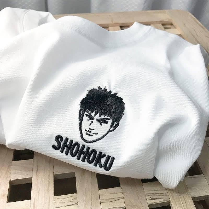 灌籃高手頭像刺繡純棉上衣