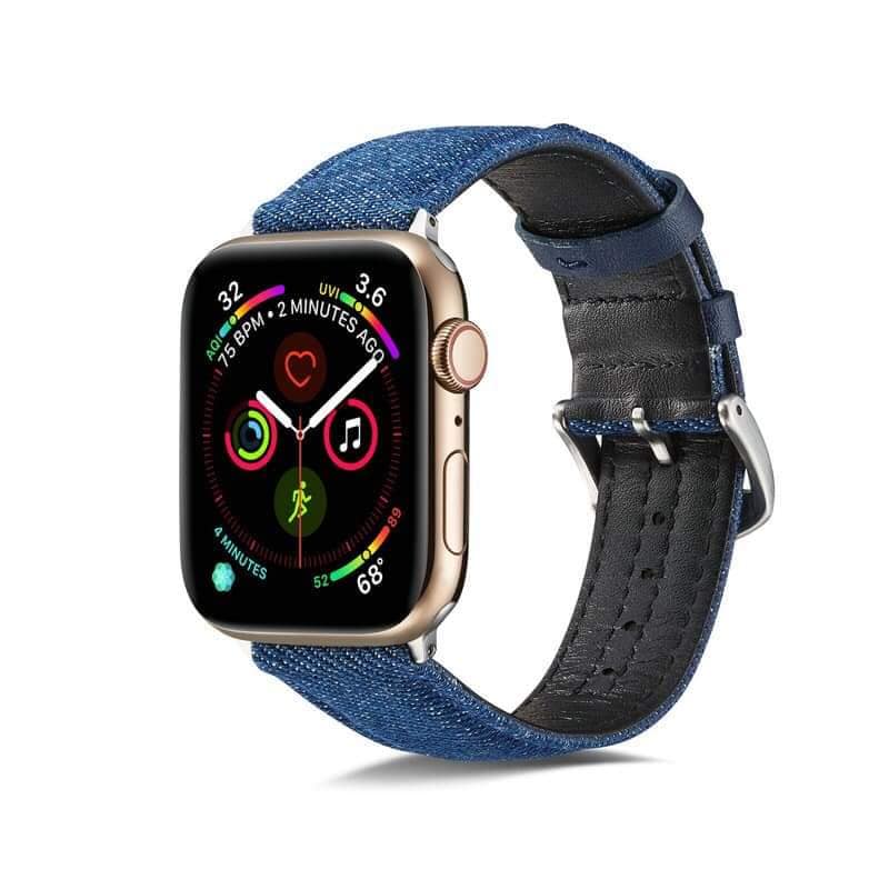 單寧牛仔 我的酷炫丹寧apple watch錶帶