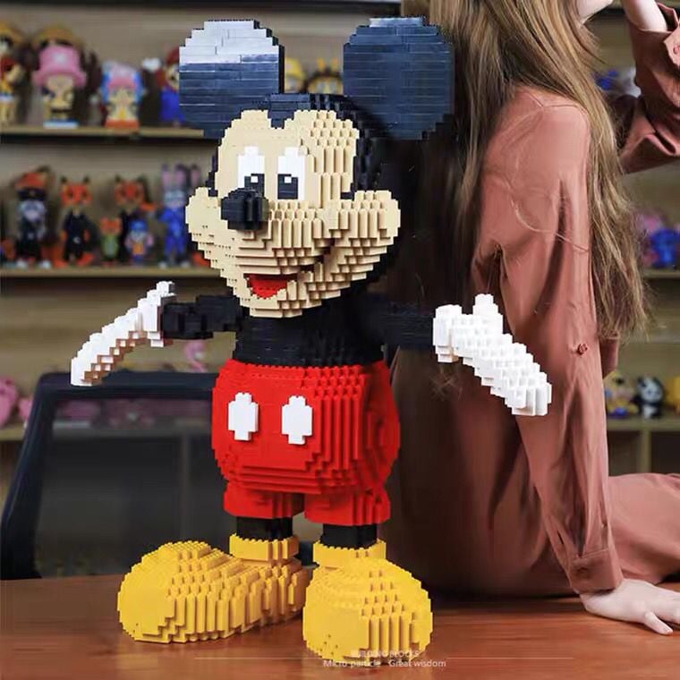 大型60公分長壽老鼠積木  現貨