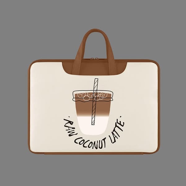 一杯拿鐵筆電電腦包   14吋現貨免運