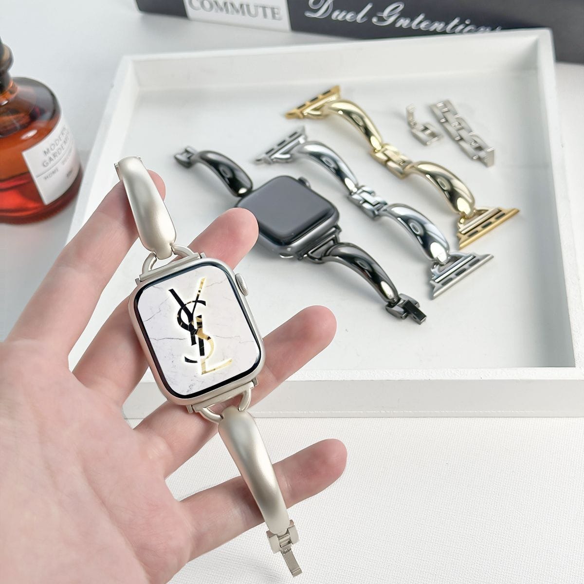 時尚新款 C型手環款手鐲款蘋果錶帶