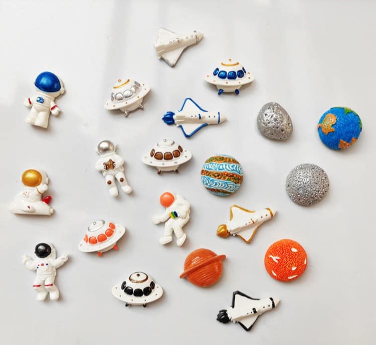 你會喜歡的太空人冰箱磁鐵12入  現貨免運