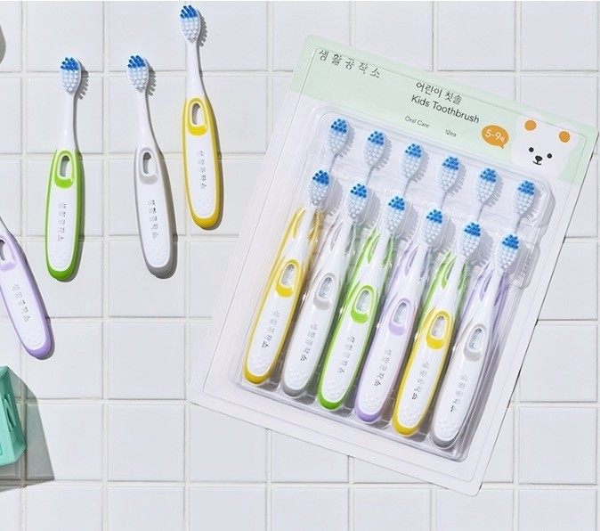 SAENGONG 生活工作所 超細刷毛兒童牙刷 12入『4/20結單』