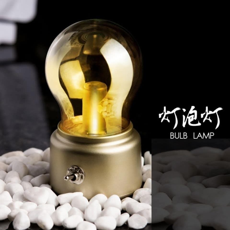 復古燈泡小夜燈