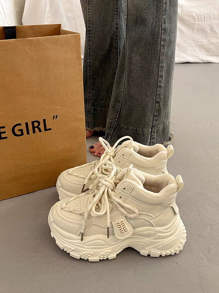 8cm直接給你拉長腿 厚底老爹鞋