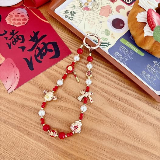 財源滾滾進口袋・招財手機掛飾