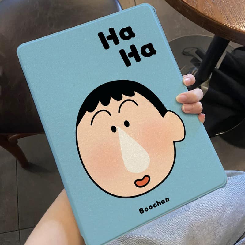 流鼻涕阿呆 大臉阿呆iPad平板保護套