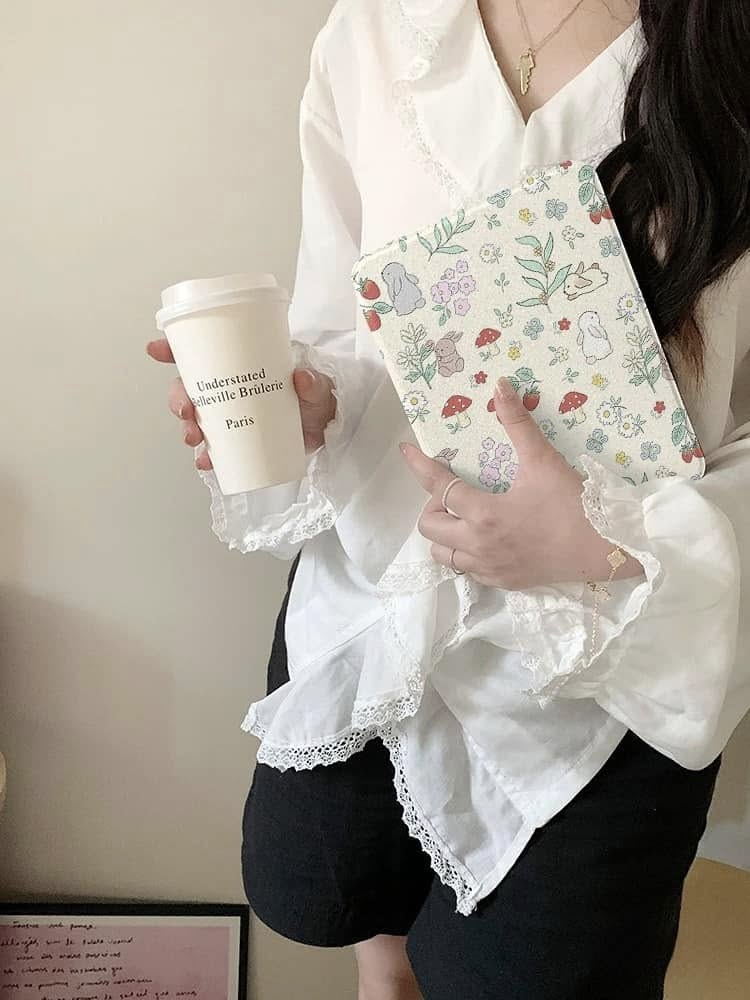 秘密花園 春季小兔子花園IPad平板保護套