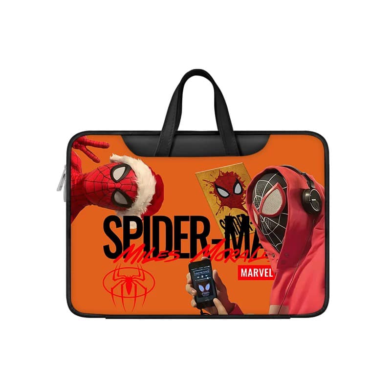 我愛蜘蛛人 酷炫蜘蛛人插畫風多功能旅行電腦包