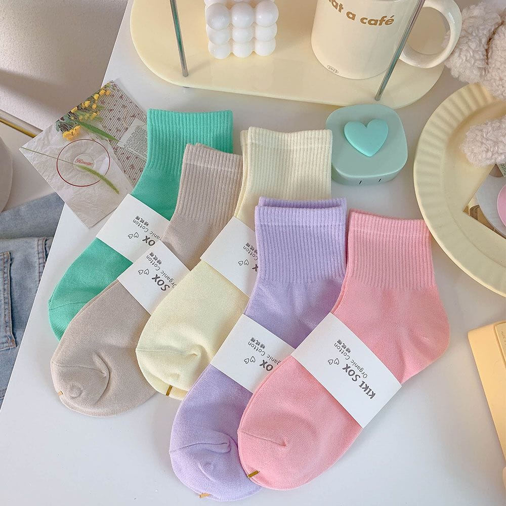 春夏超值10色糖果女襪短襪組  現貨免運