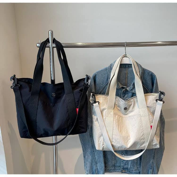 韓系輕便大容量通勤托特包