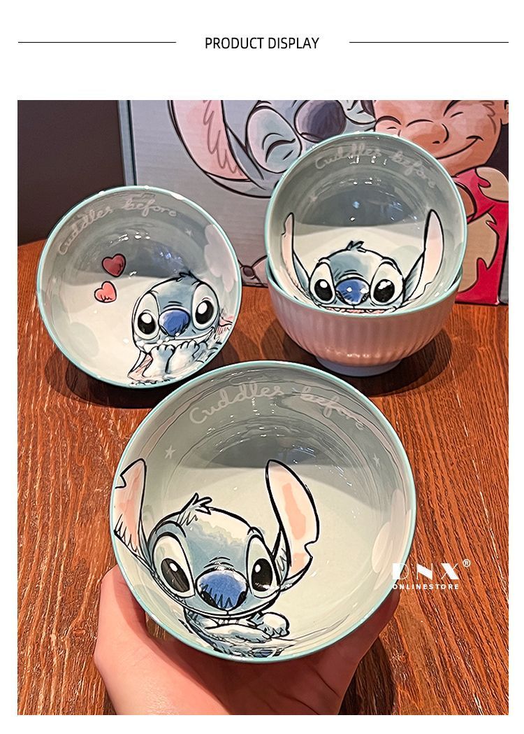 星際大明星 陶瓷飯碗4入組