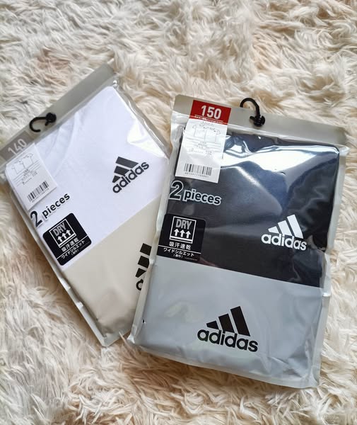 日本直送 兒童中大童愛迪達adidas快乾上衣組