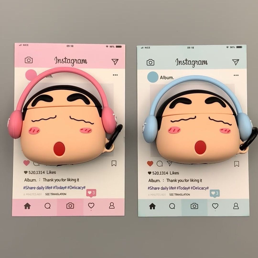 好像有點太可愛 男孩戴耳機 air pods耳機套