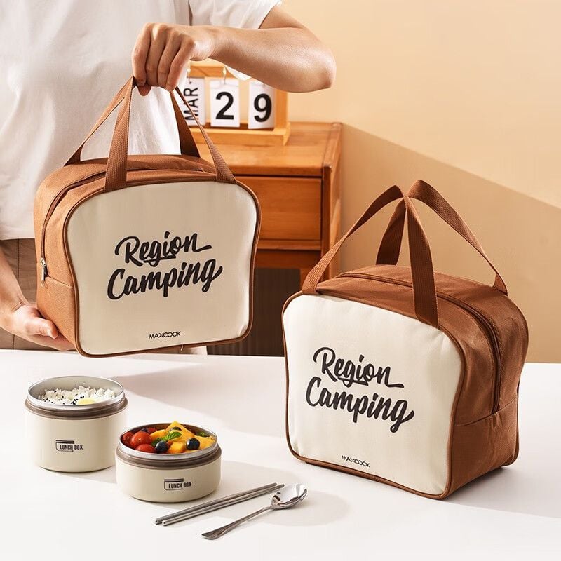 小麵包保溫便當袋 加厚手提保鮮飯盒包