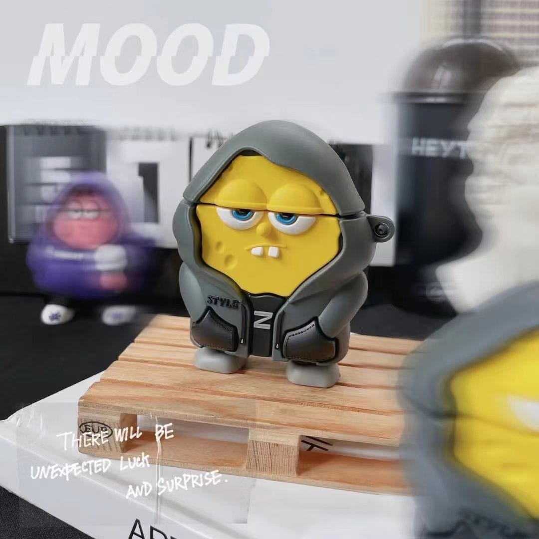 耍帥海綿寶寶跟派大星 Airpods耳機套