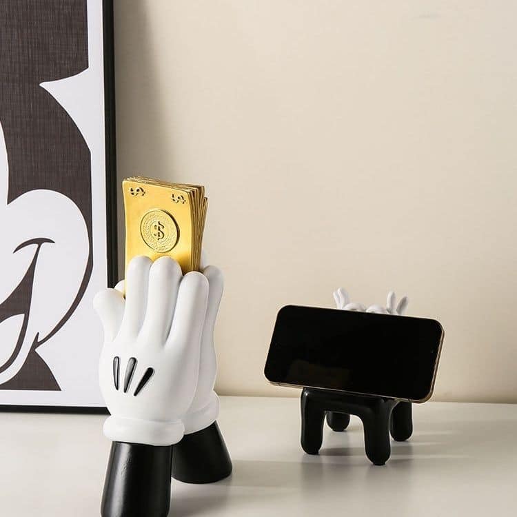 拜金發財創意招財桌上玄關擺件