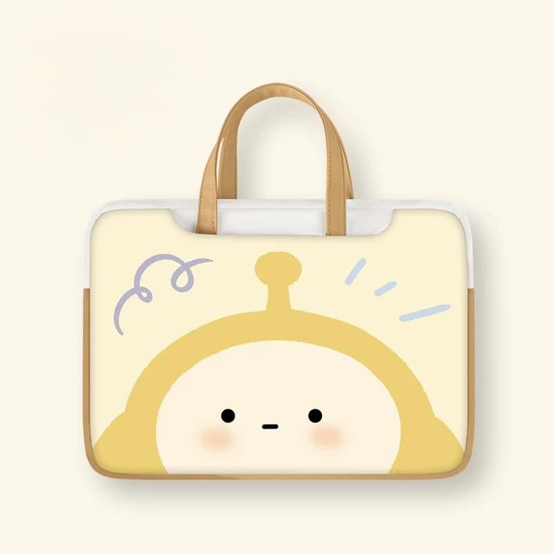 蛋仔派對 可愛蛋仔插畫風多功能旅行電腦包