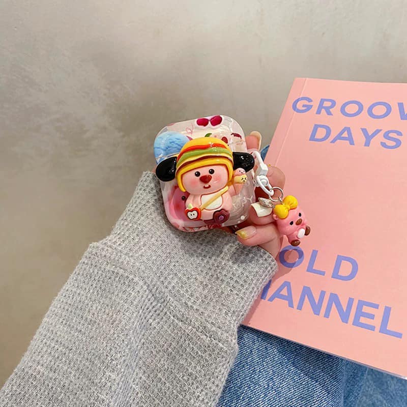 漢堡包Loopy 萌萌小露比AirPods保護殼