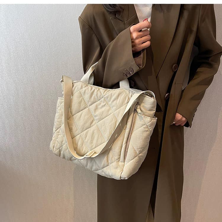 時尚通勤斜挎手提托特包