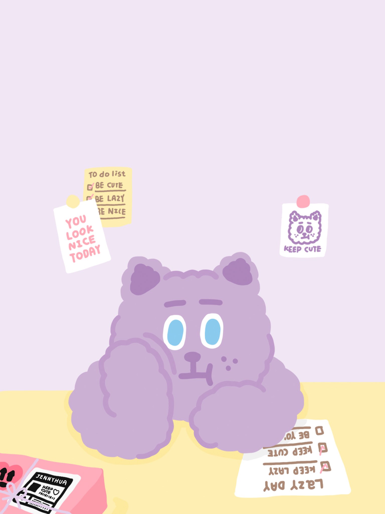 2022/09月 iPad桌布 | 什麼事都不想做的九月