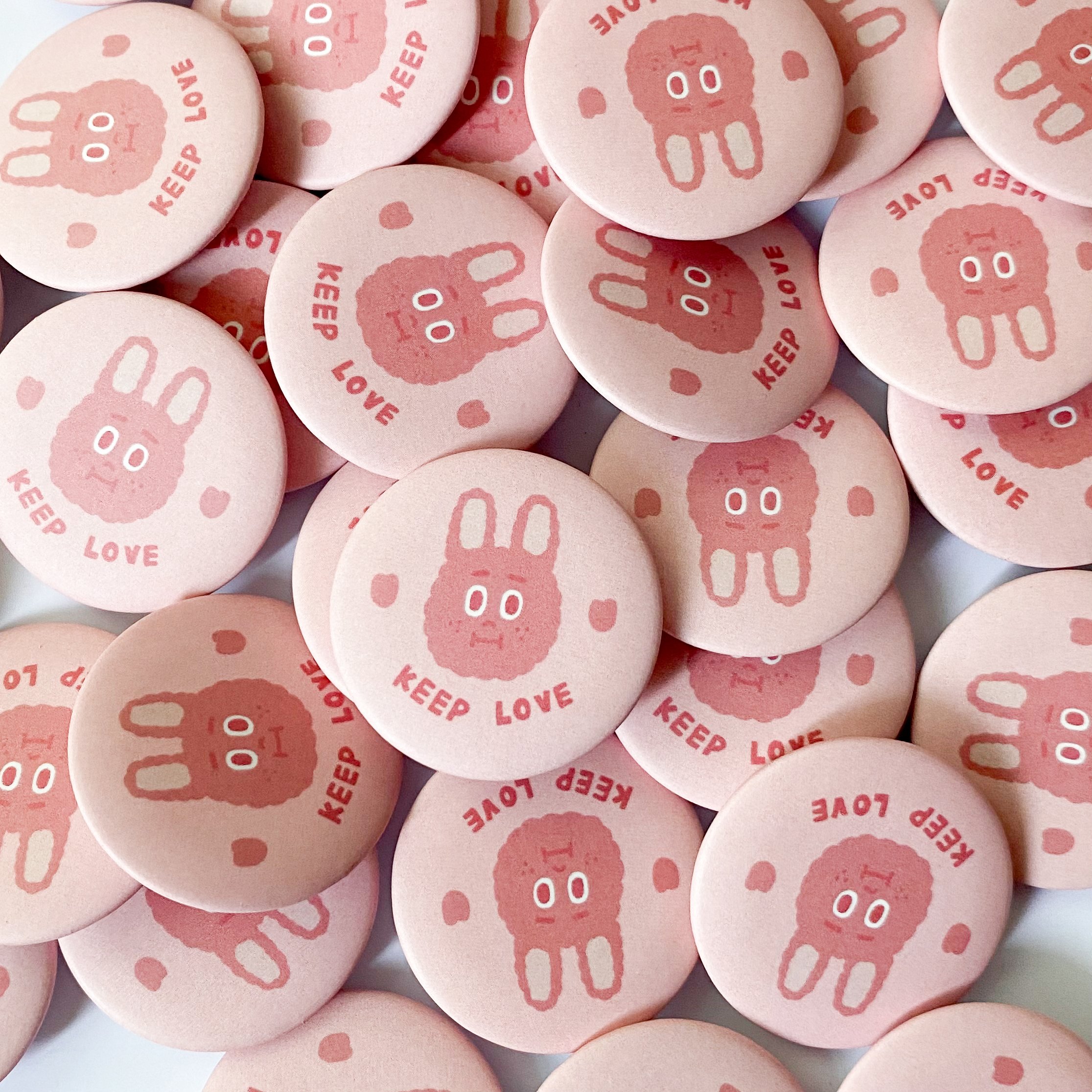 霧面徽章 | 兔仔子