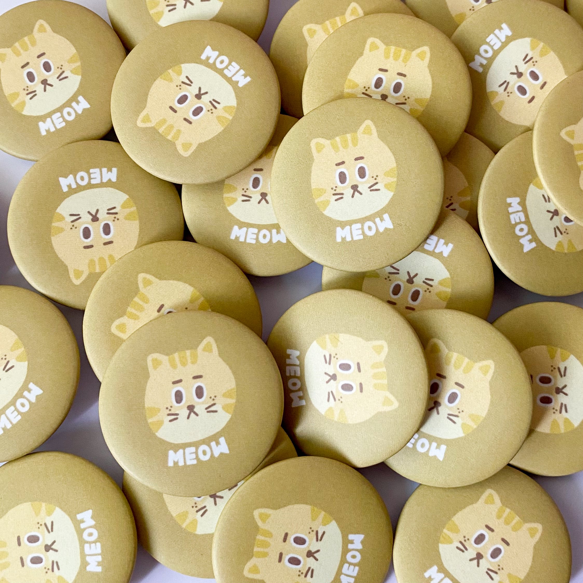 霧面徽章 | 萊姆貓