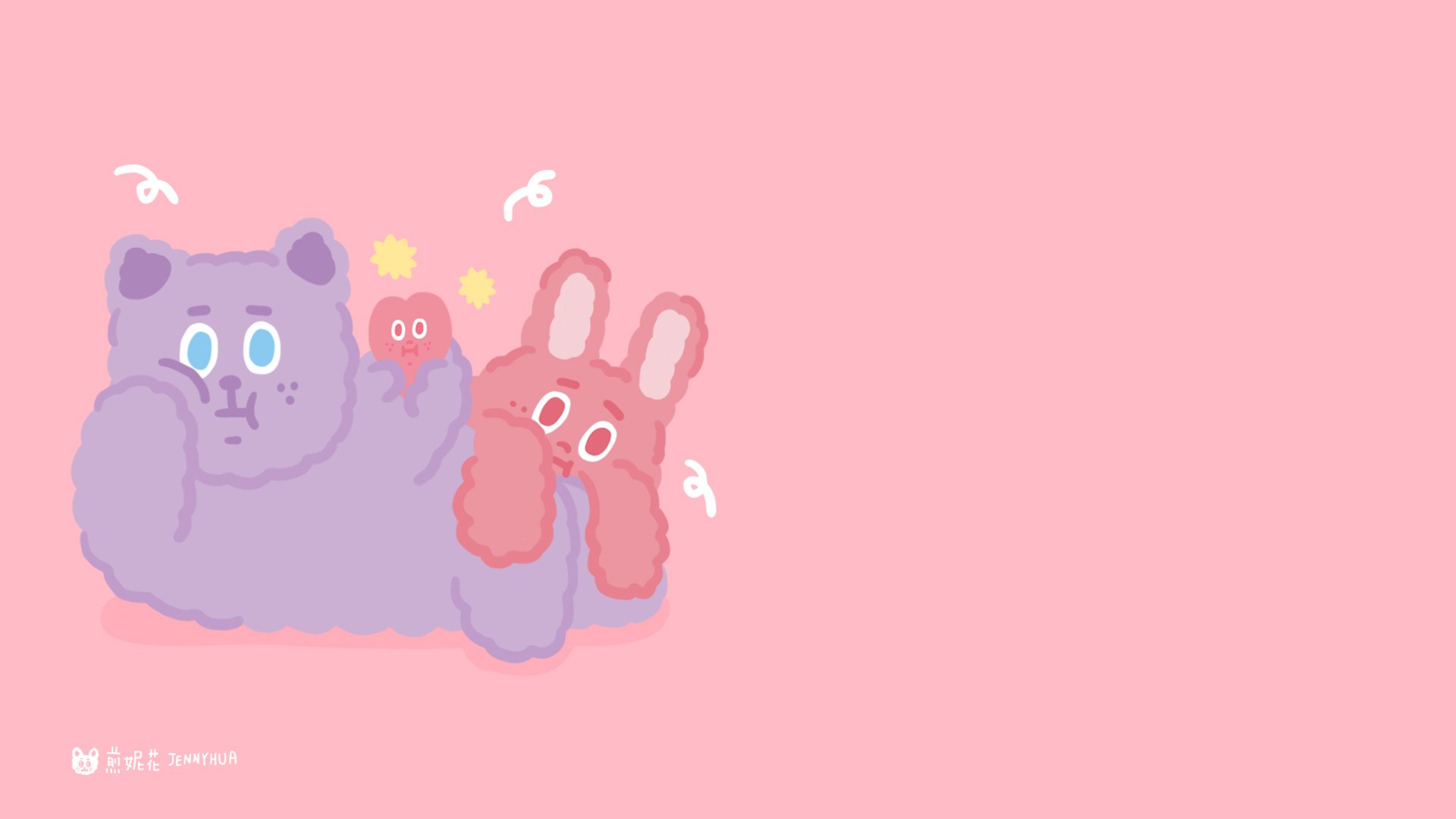 2022/05月 電腦桌布｜五月，是愛情的模樣 (無月曆版)