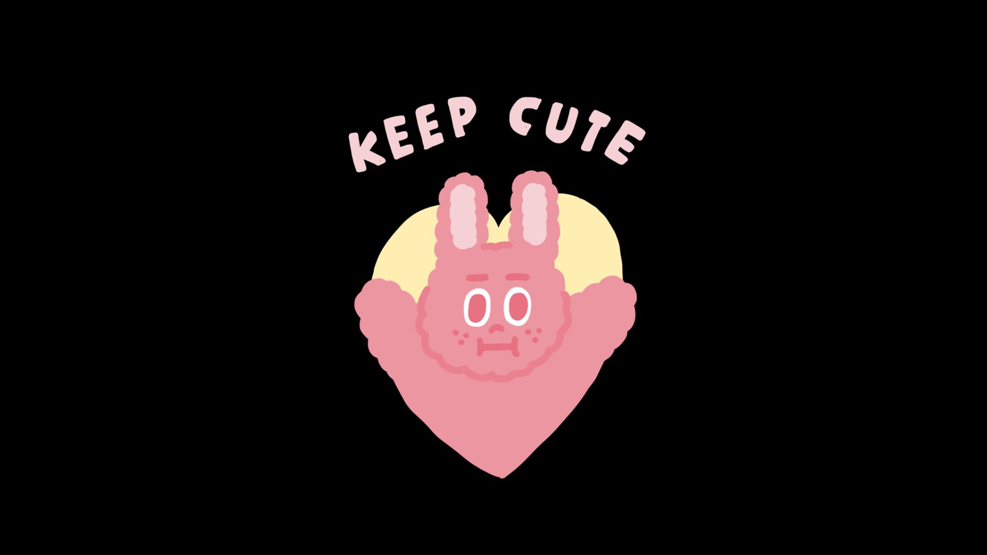 2022 /11月 電腦桌布｜兔仔子KEEP CUTE