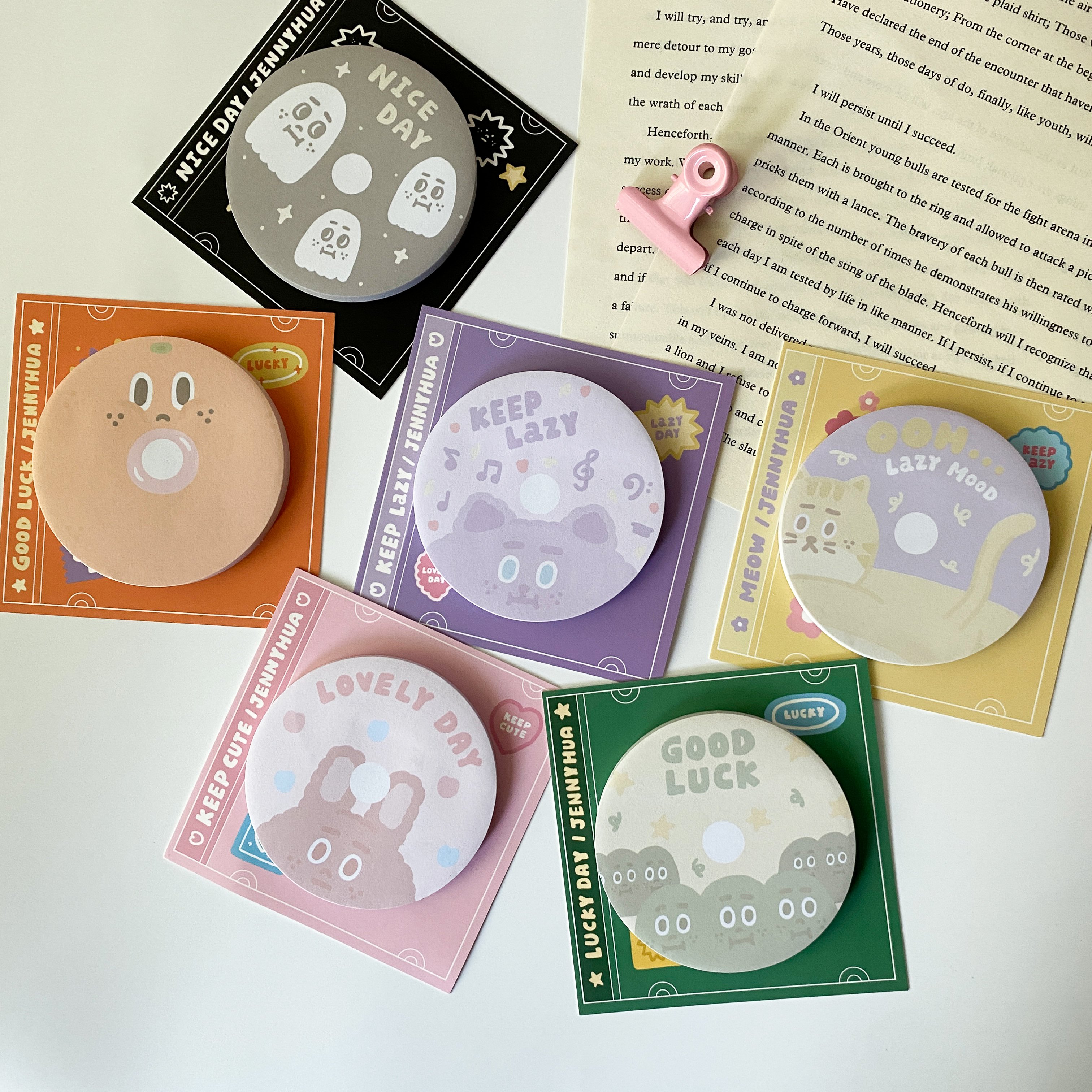 煎妮花唱片造型便利貼系列（共6款）