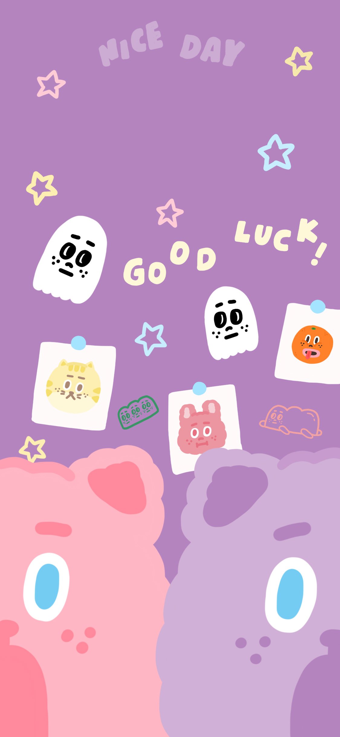 2023 / 7月 手機桌布｜繽紛的夏日幸運日