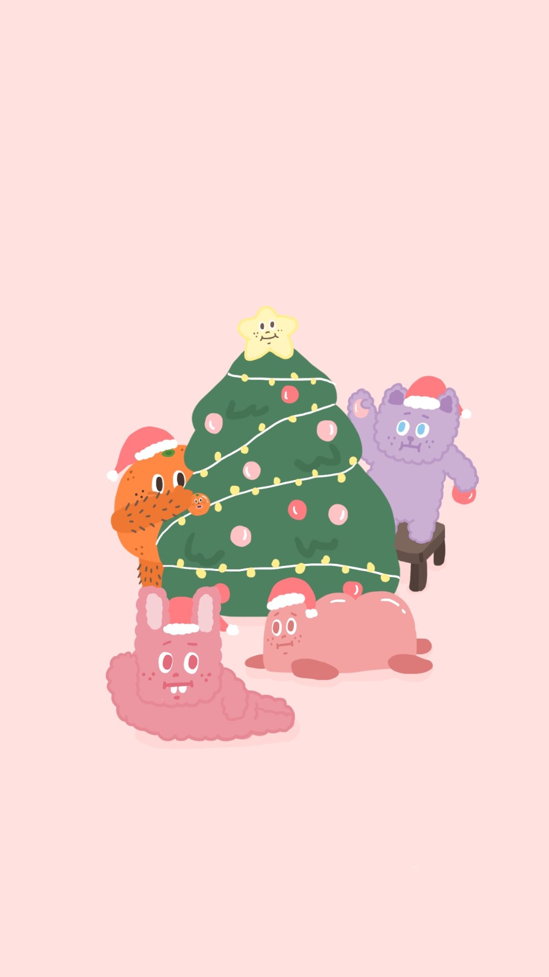 粉色的聖誕，粉嫩的你！