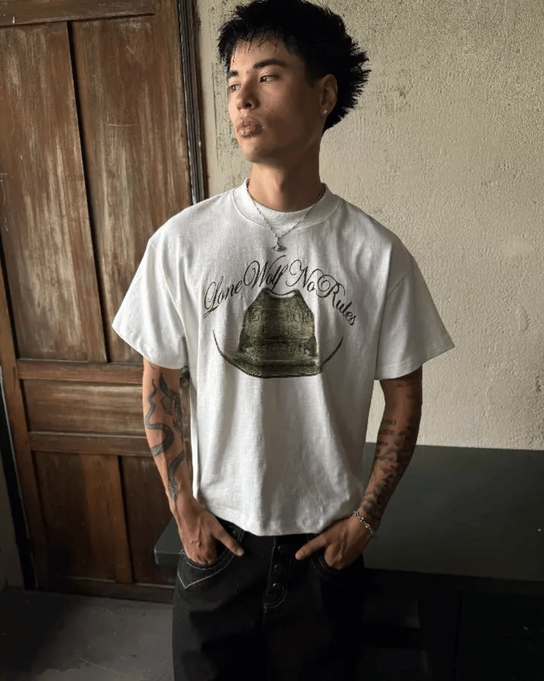 COMMON ISSUE COWBOYS  BOXY 短袖