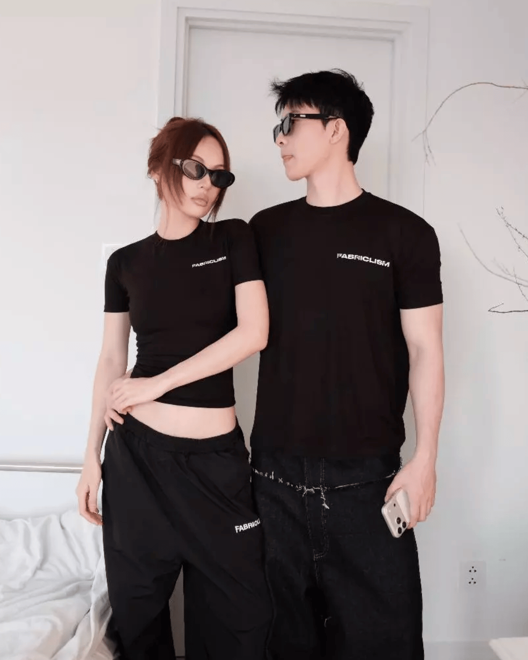 FABRICLISM LOGO字樣修身上衣