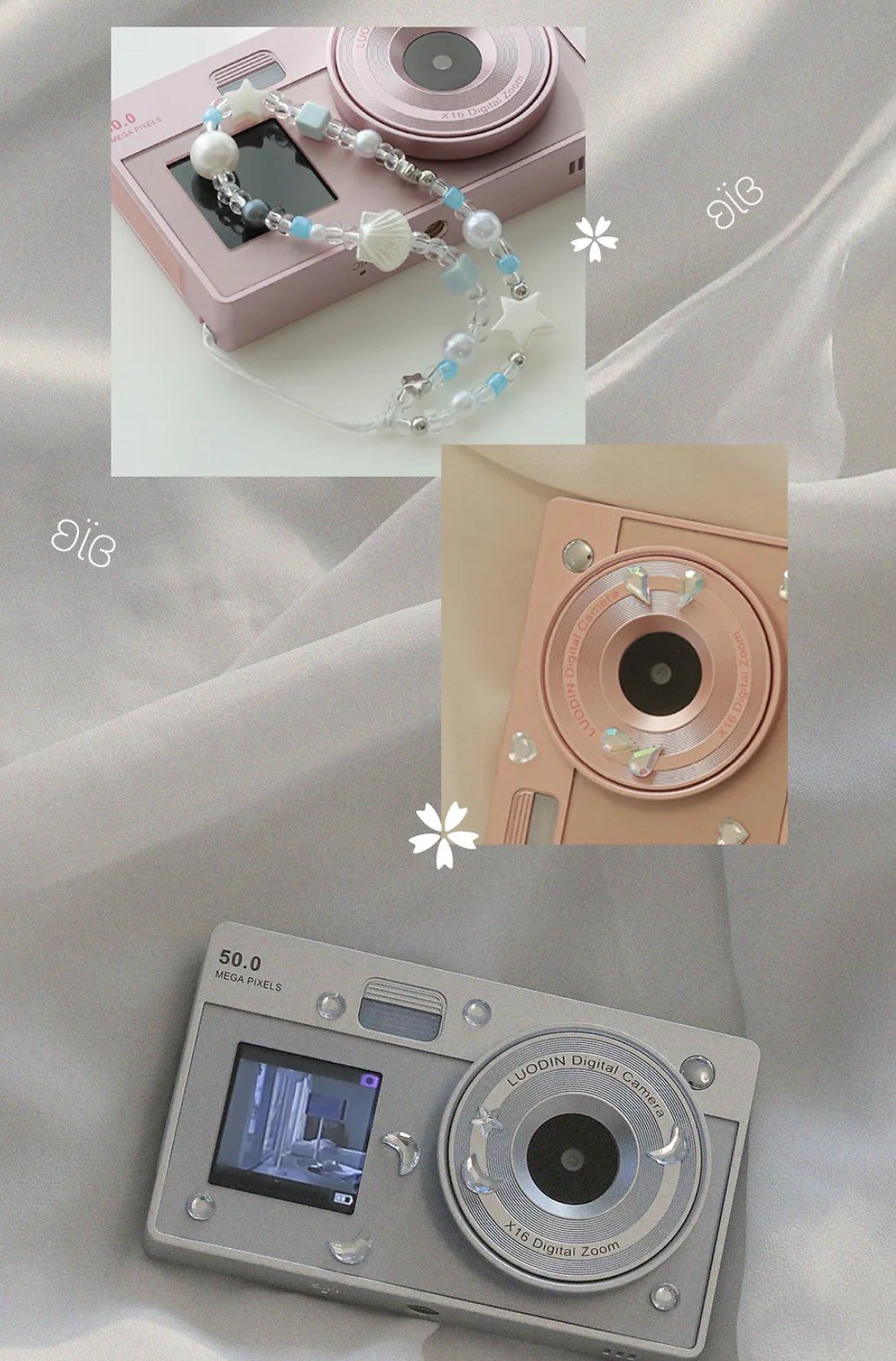 韓國Y2K雙面螢幕相機 3colors