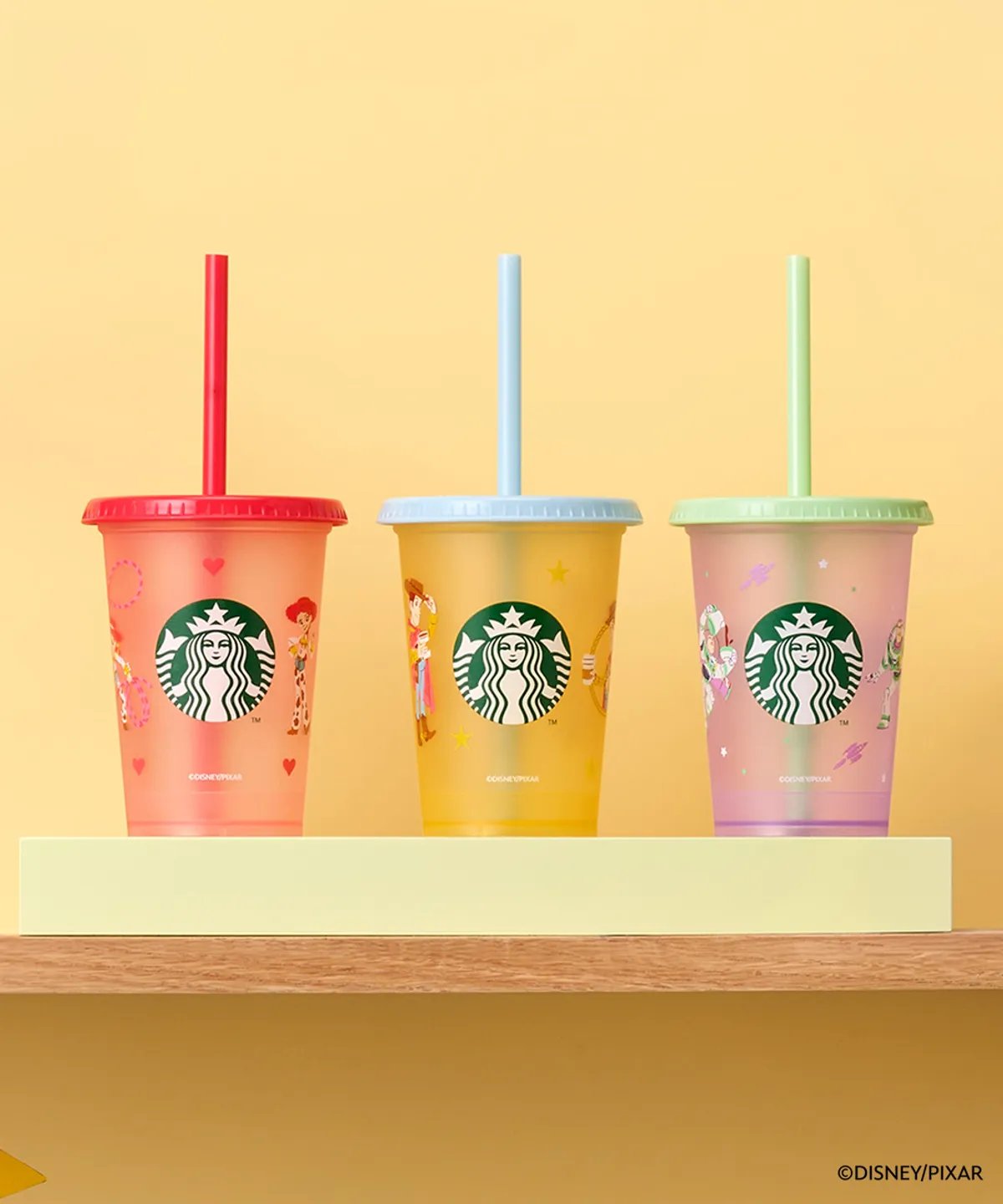 玩具總動員 吸管杯SET(3入)