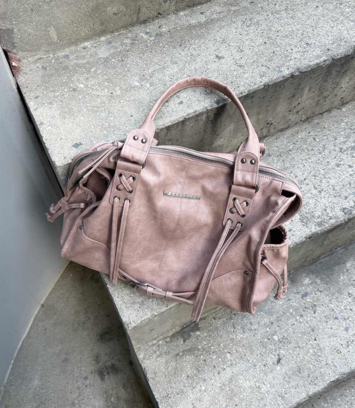 FancyClub ღ 闆娘勸敗款水洗機車騎士包 4colors