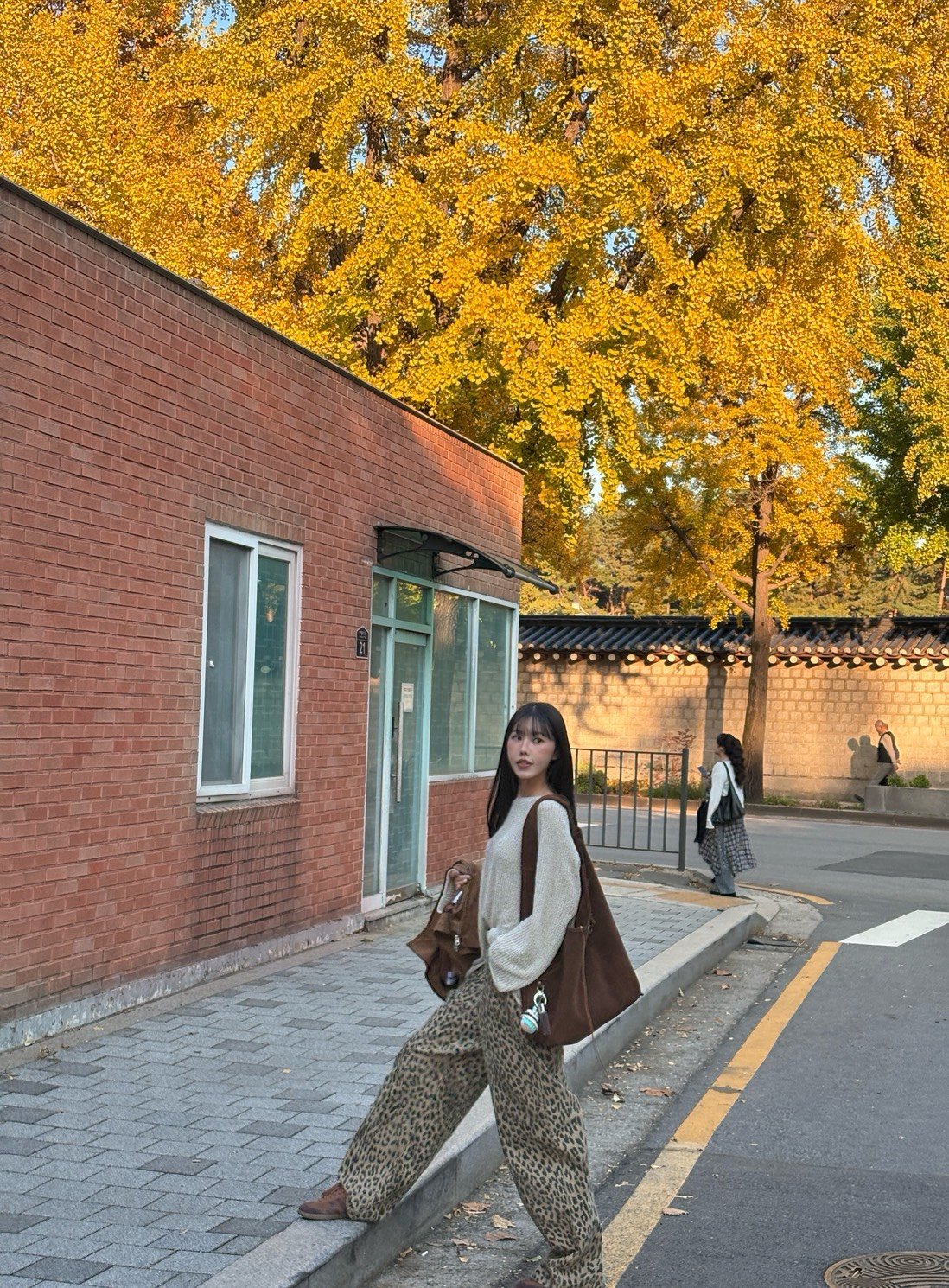 漫步布拉福冰絲針織衫 2colors