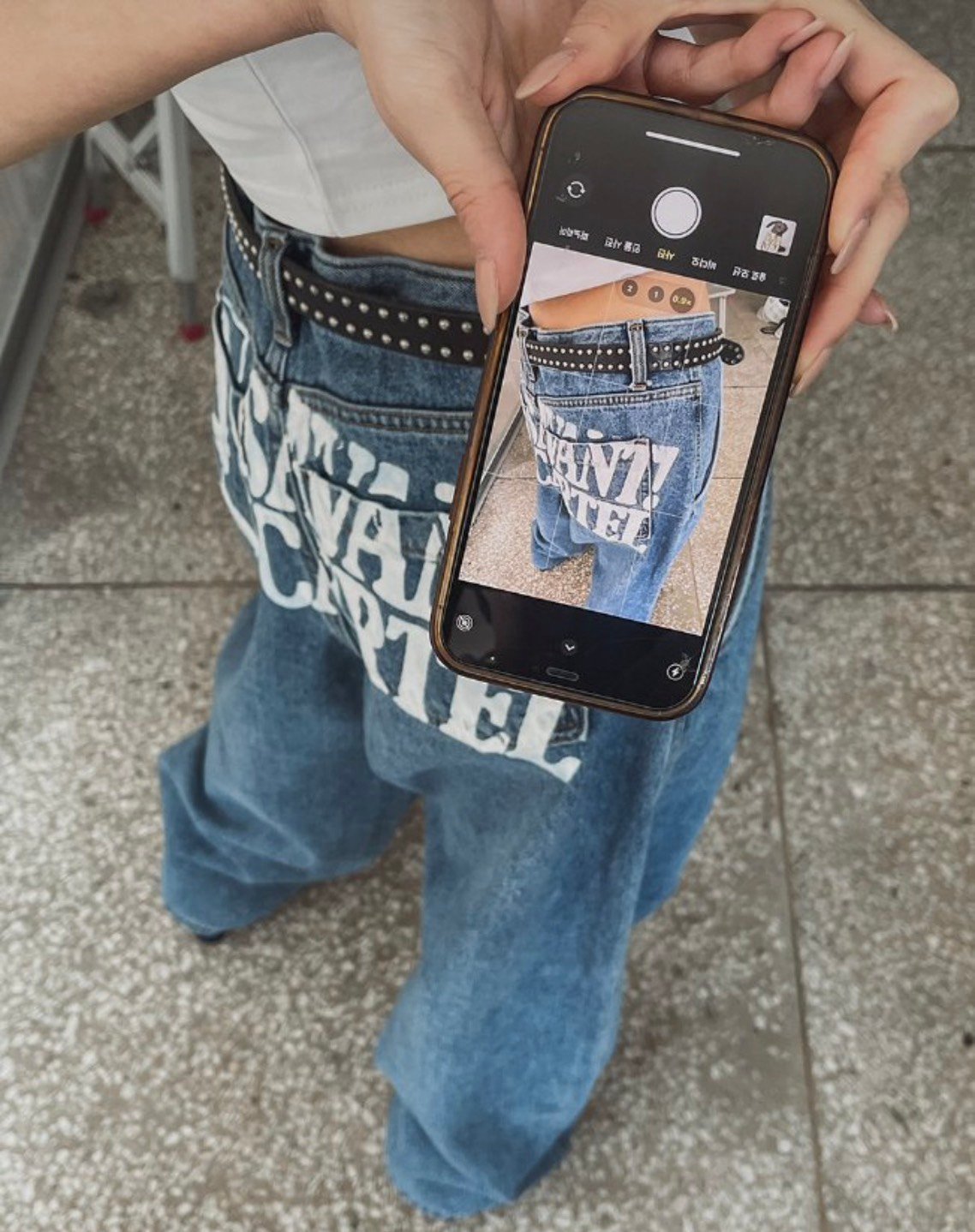 比例感滿分低腰落地寬褲 2colors