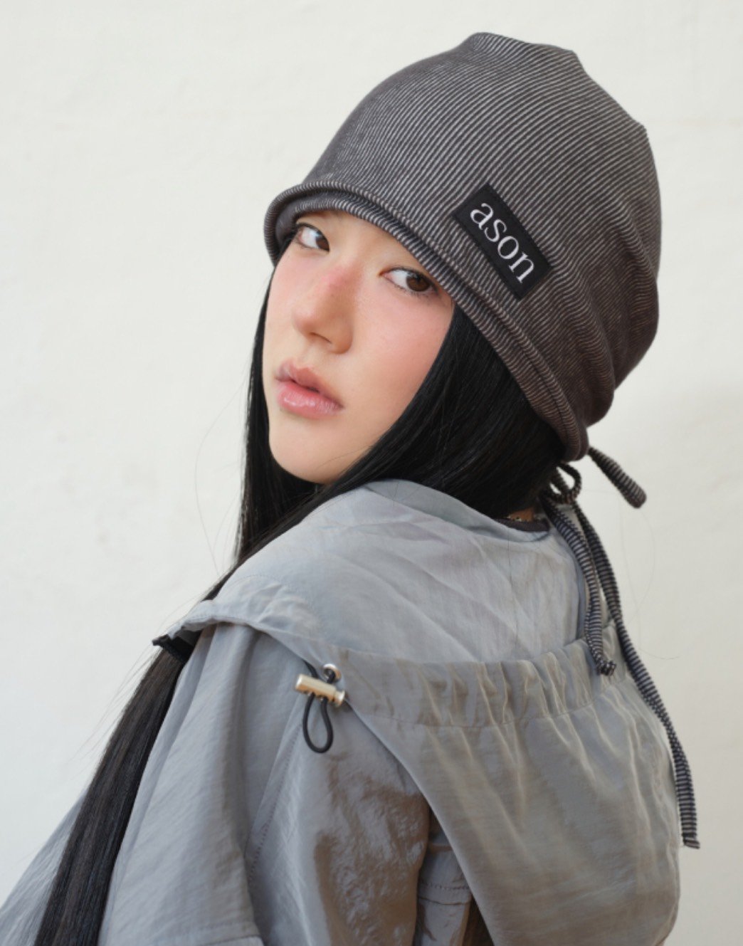 As" on 針織冷帽 2colors