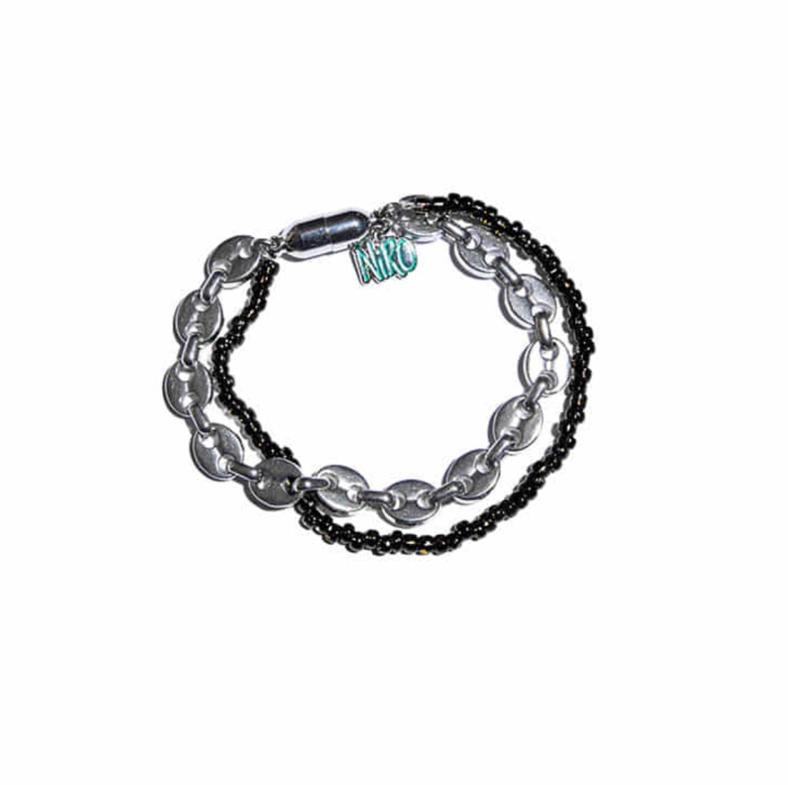NiRO EiGHT CHAiN BEADS BRACELET