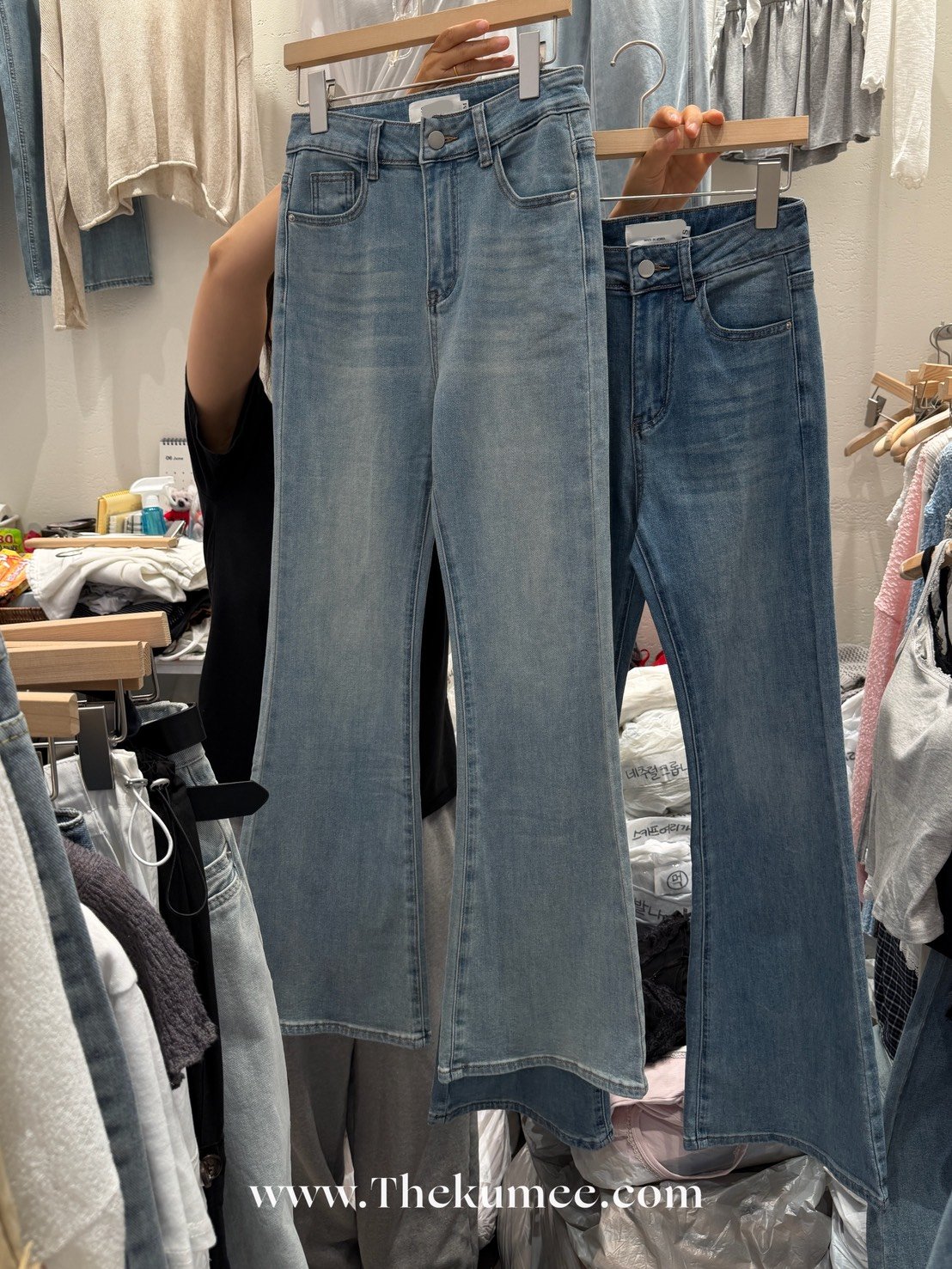 J14 (推!) 歐逆的丹寧長褲 2colors