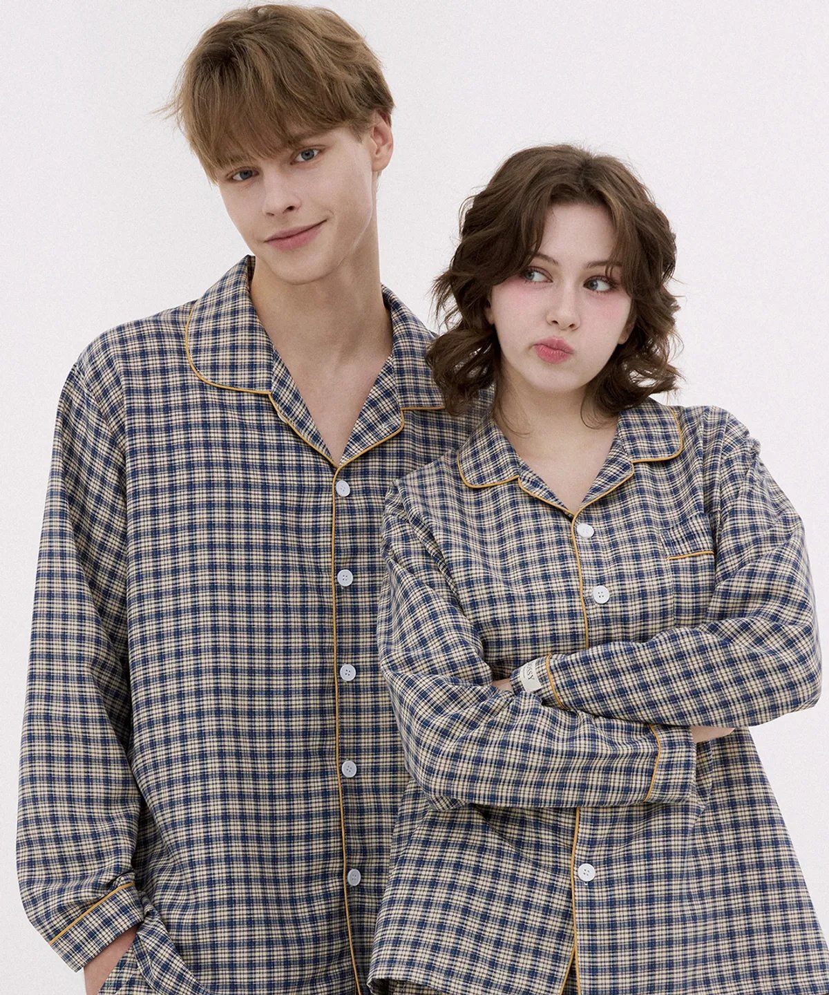 DOSSY MUFFIN LONG SLEEVE PAJAMAS SET