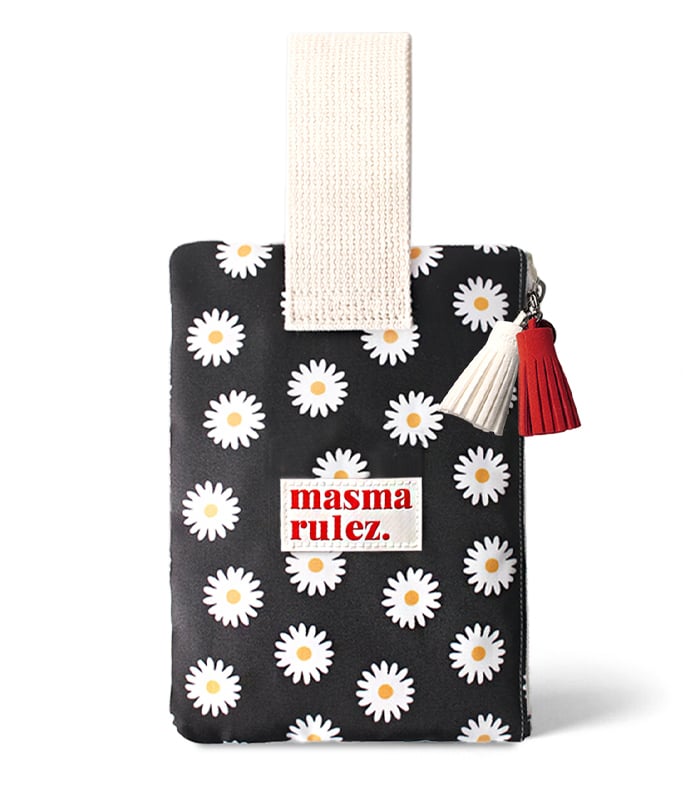 Masmarulezღ  (大) 防水材質花系列化妝包