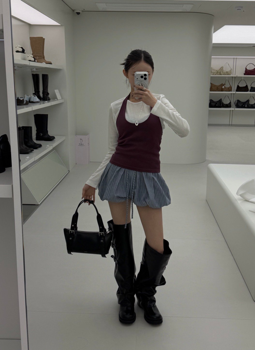 棉麻燈籠泡泡短褲 2colors