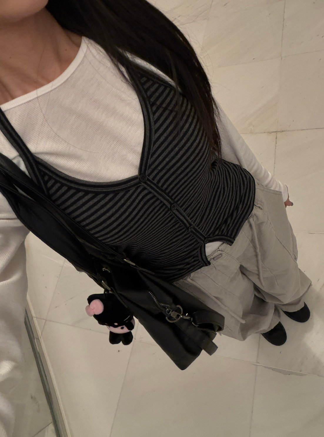 極簡條紋輪廓背心 2colors