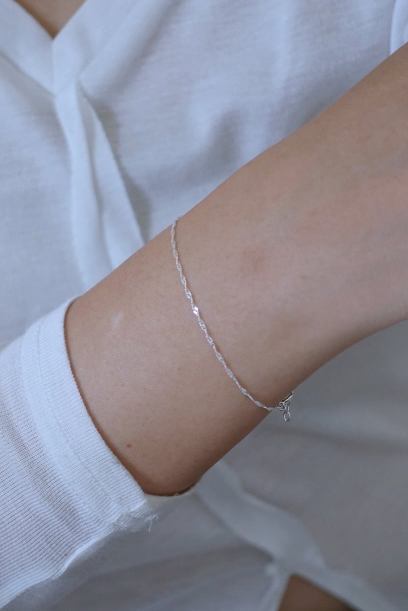 Classic 純銀手鍊 S925