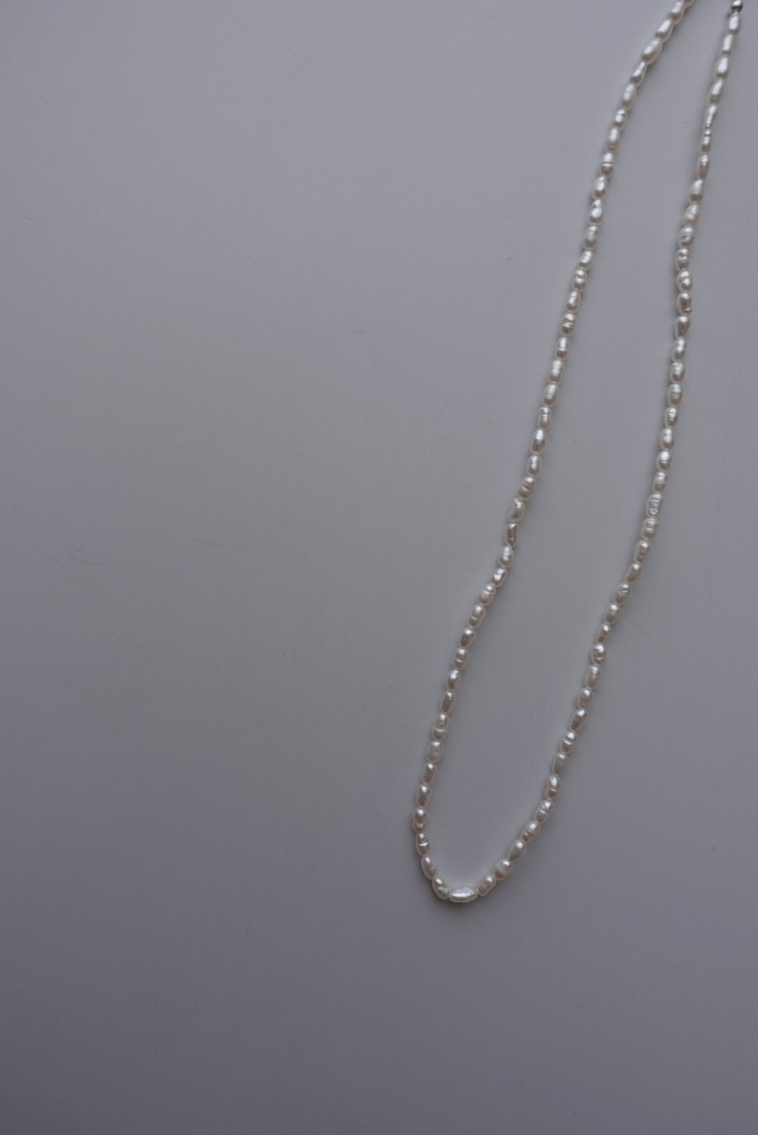 米粒珍珠項鍊 S925